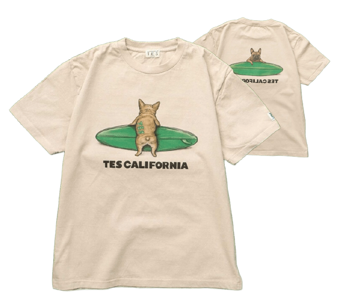 TES01_FH-25574321　BUHI SURFER T-SHIRT