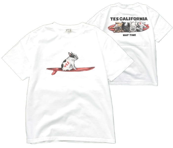 TES03_FH-25574323　TES 4BUHI NAP TIME T-SHIRT