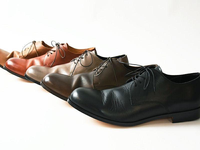 PADRONE/パドローネ】DERBY PLAIN TOE SHOES “JACK”・PU7358-2001-11C