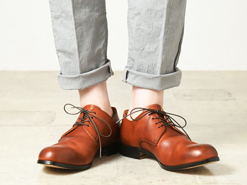 PADRONE/パドローネ】DERBY PLAIN TOE SHOES “JACK”・PU7358-2001-11C