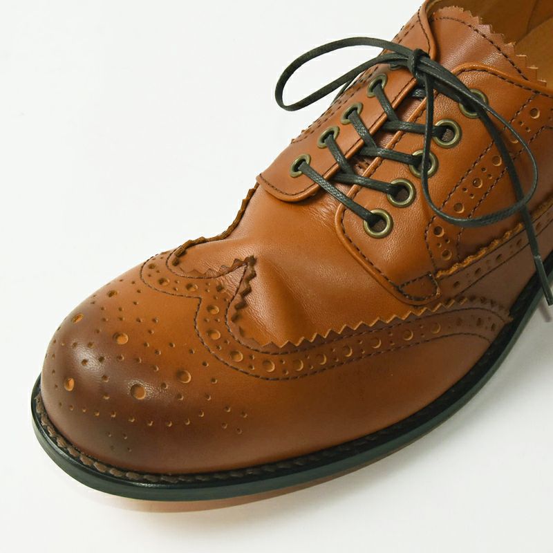 かずき【美品】PADRONE パドローネ 定番 ウィングチップ ブラウン PADRONE/パドローネ】WING TIP SHOES・ PU8054-2023 | GEOGRAPHY