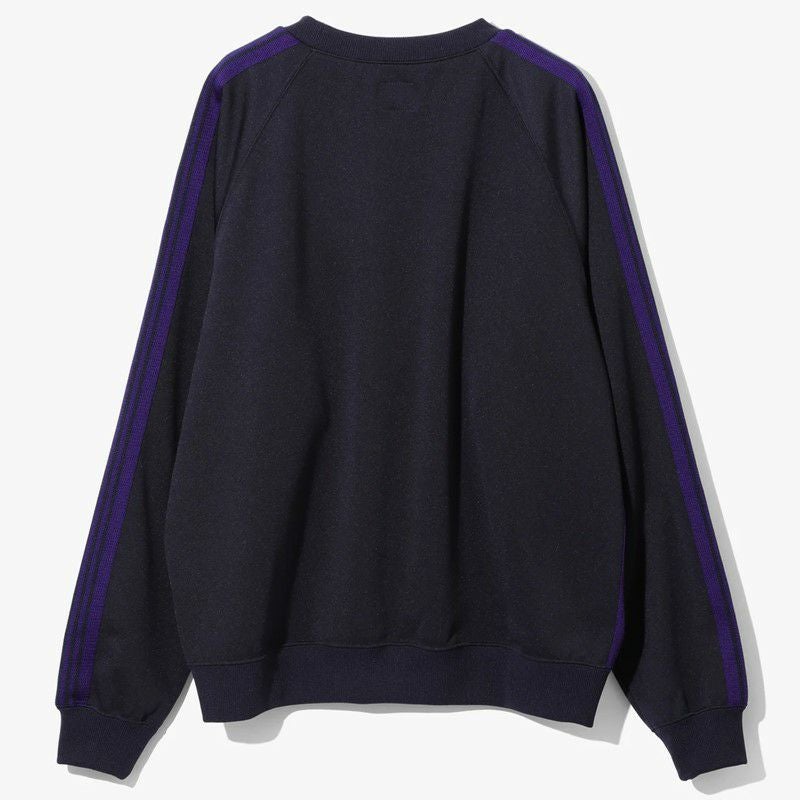 NEEDLES/ニードルズ】TRACK CREW NECK SHIRT - POLY SMOOTH・NS245(M