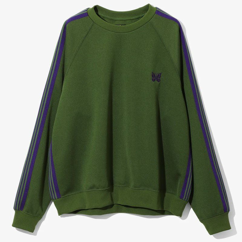 NEEDLES/ニードルズ】TRACK CREW NECK SHIRT - POLY SMOOTH・NS245(M NEEDLES/ニードルズ】TRACK CREW NECK SHIRT - POLY SMOOTH・NS245(M