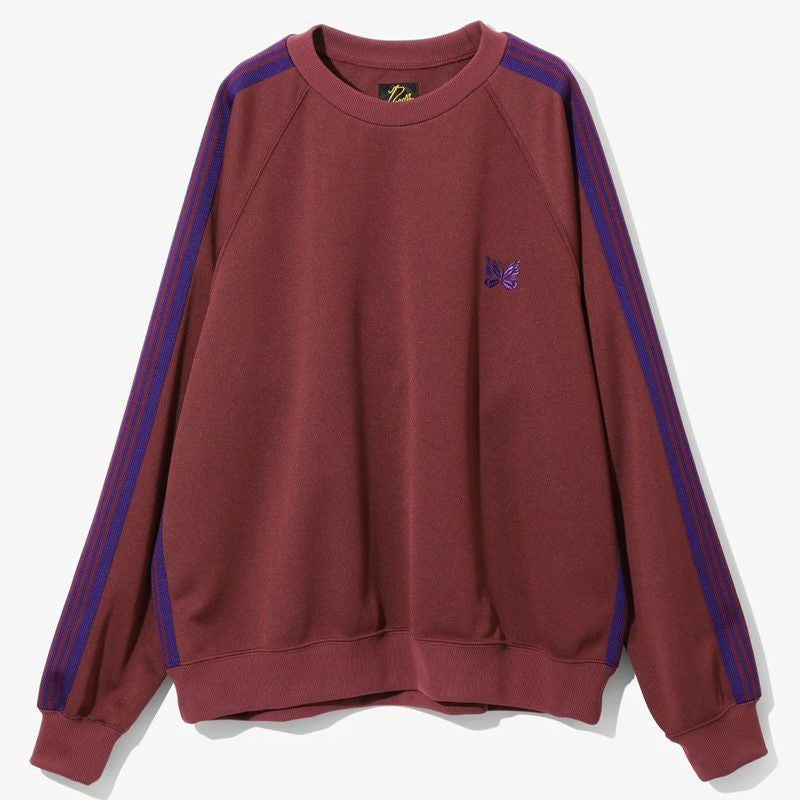 NEEDLES/ニードルズ】TRACK CREW NECK SHIRT - POLY SMOOTH・NS245(M