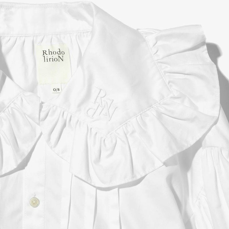 トップス Rhodolirion Monogram Stitch SpencerShirt RhodolirioN/ロドリリオン】MONOGRAM STITCH SPENCER SHIRT・NQ853