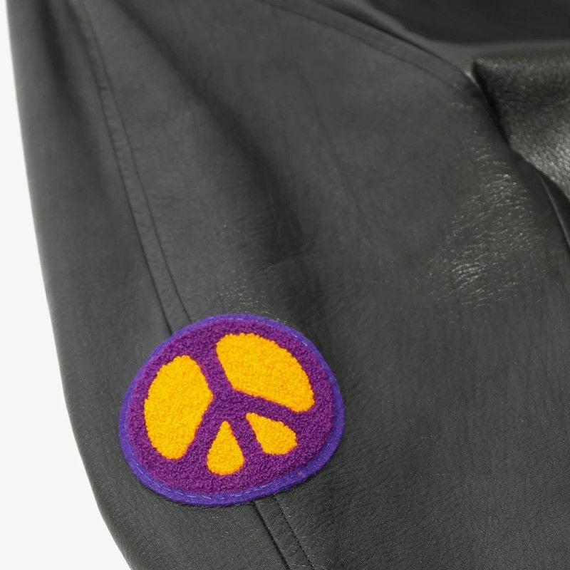 NEEDLES/ニードルズ】LETTERMAN JACKET - COWHIDE LTHR・NS078(M・Lサイズ)