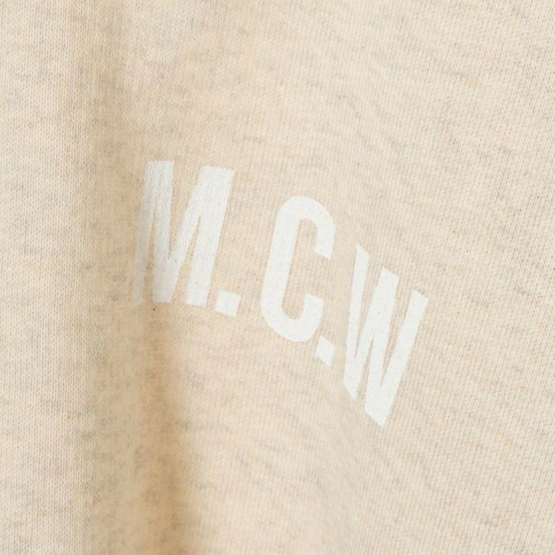 【Americana×MICA&amp;DEAL】0123309245 M.C.Wロゴスウェット長袖スウェット AMERICANA（アメリカーナ） × MICA&DEAL / アメリカーナ × マイカ