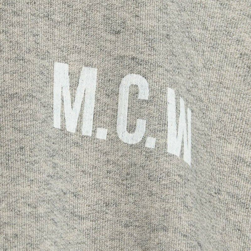 【Americana×MICA&amp;DEAL】0123309245 M.C.Wロゴスウェット長袖スウェット AMERICANA（アメリカーナ） × MICA&DEAL / アメリカーナ × マイカ