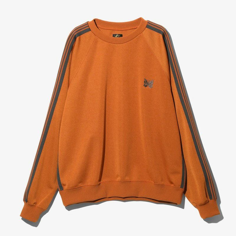 NEEDLES/ニードルズ】TRACK CREW NECK SHIRT - POLY SMOOTH・OT227(S