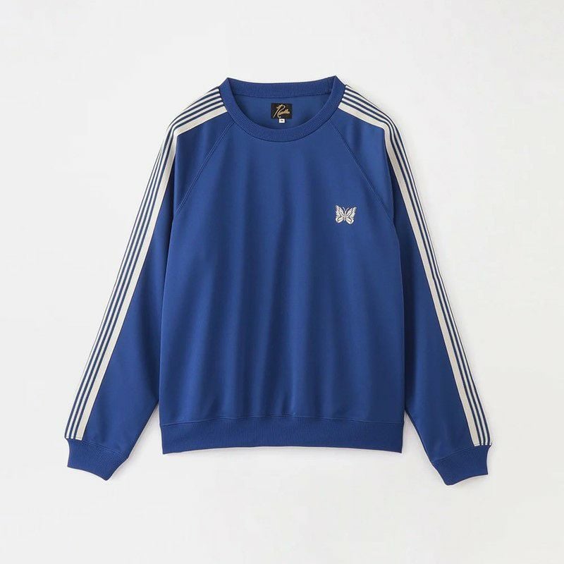 NEEDLES/ニードルズ】TRACK CREW NECK SHIRT - POLY SMOOTH・OT227(S