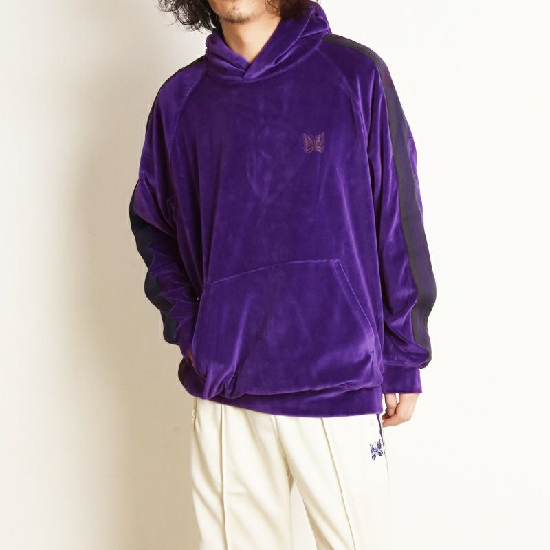 NEEDLES/ニードルズ】TRACK HOODY - C/PE VELOUR・NS252(S・M・Lサイズ)