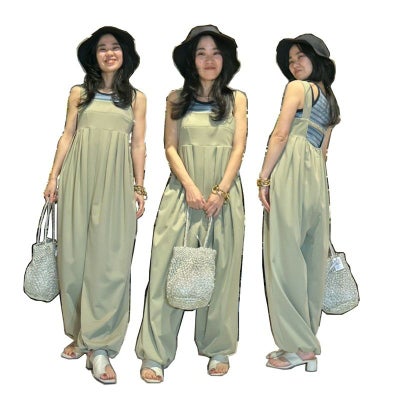 TODAYFUL/トゥデイフル】Twill Balloon Combinaison・12410307 