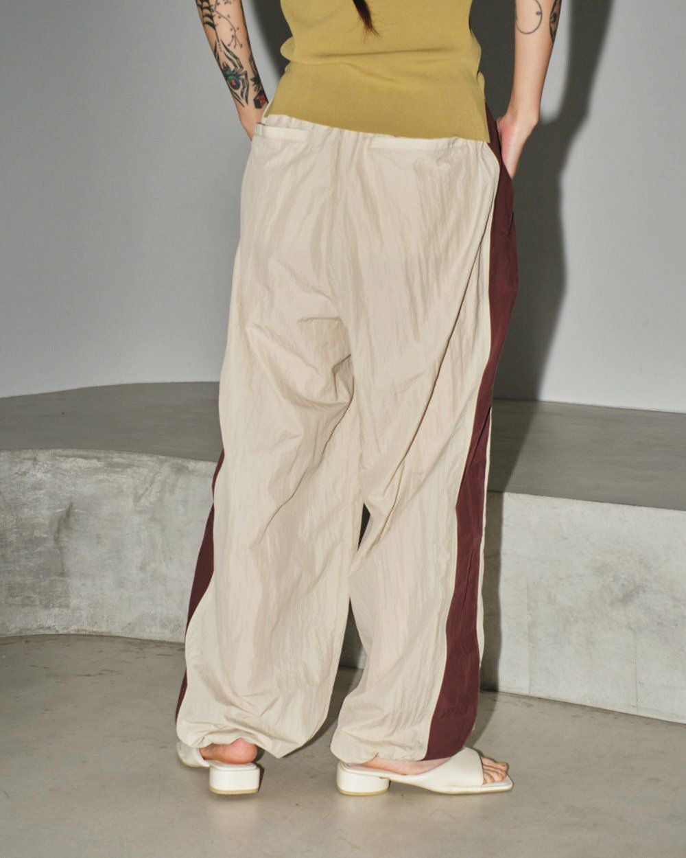 TODAYFUL/トゥデイフル】NYLON LINE PANTS・12410716 | GEOGRAPHY