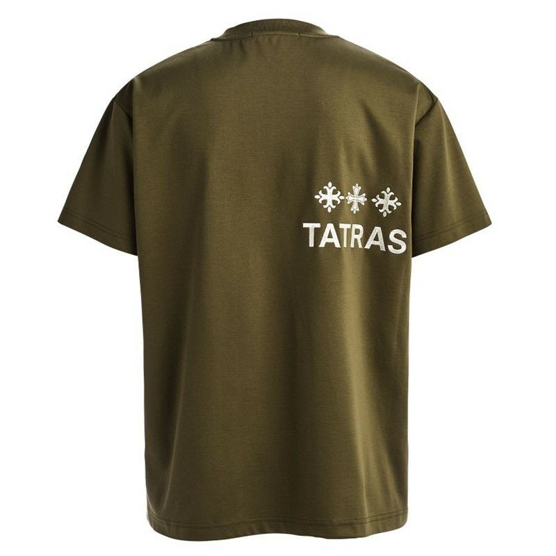 TATRAS/タトラス】メンズ NUNKI(ヌンキ)/バック刺繍Tシャツ・MTAT24S8193