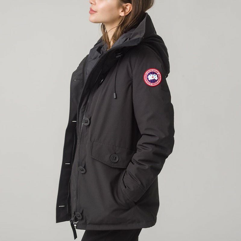 ほぼ未使用✨　カナダグース　ダウンジャケット シャーロットパーカー　ブラック　M CANADA GOOSE/カナダグース】ウィメンズ シャーロットパーカ/ダウン