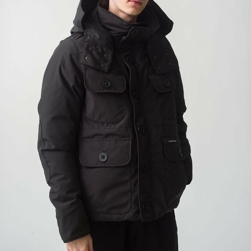   / カナダグース メンズ ： ラッセル パーカー  ダウン CANADA GOOSE/カナダグース】メンズ ラッセルパーカ/ショートダウン