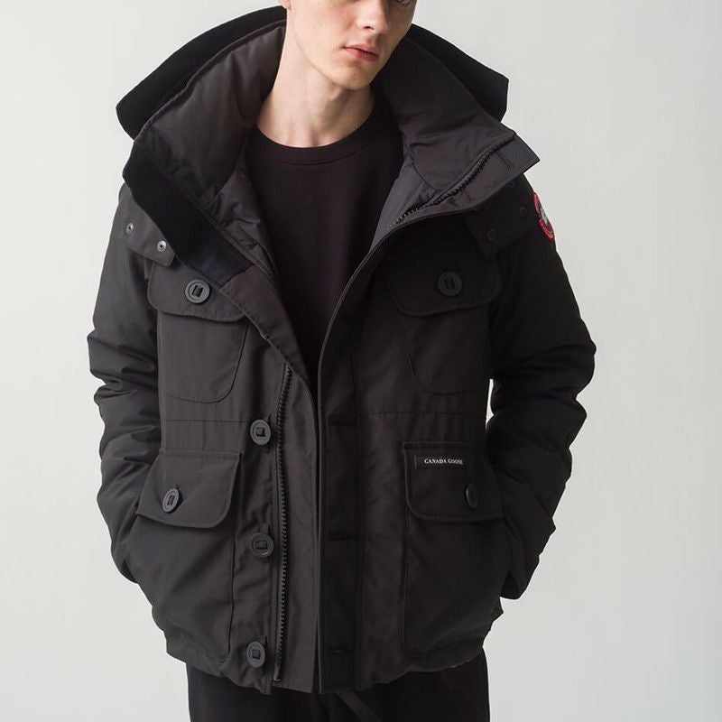   / カナダグース メンズ ： ラッセル パーカー  ダウン CANADA GOOSE/カナダグース】メンズ ラッセルパーカ/ショートダウン