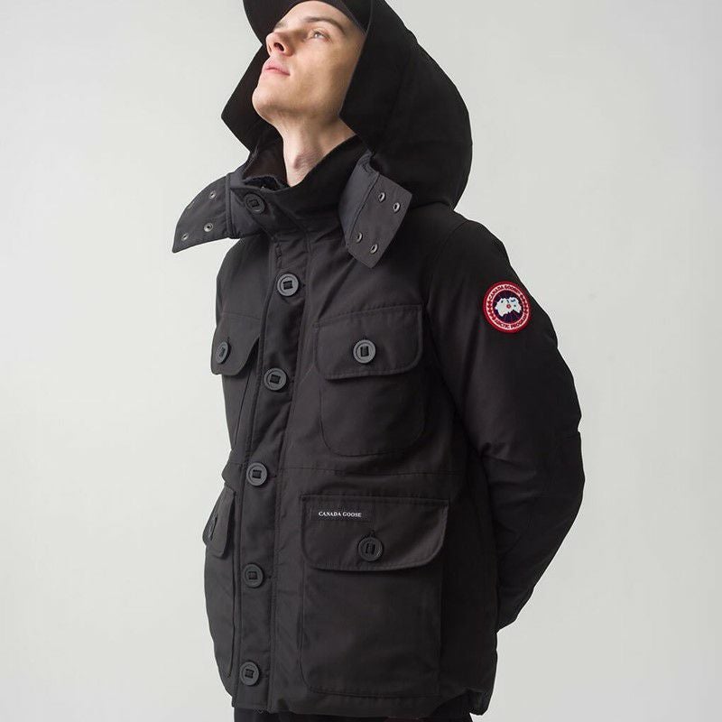 CANADA GOOSE/カナダグース】メンズ ラッセルパーカ/ショートダウン