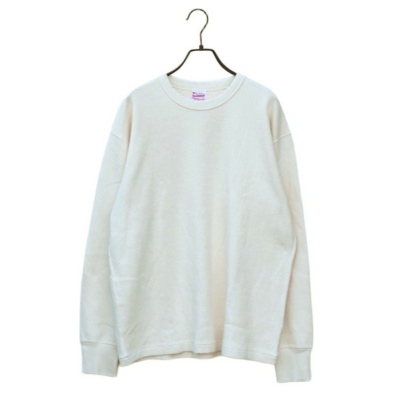 HEALTHKNIT/ヘルスニット】THERMAL KING RASCHEL HONEYCOMB CREWNECK L