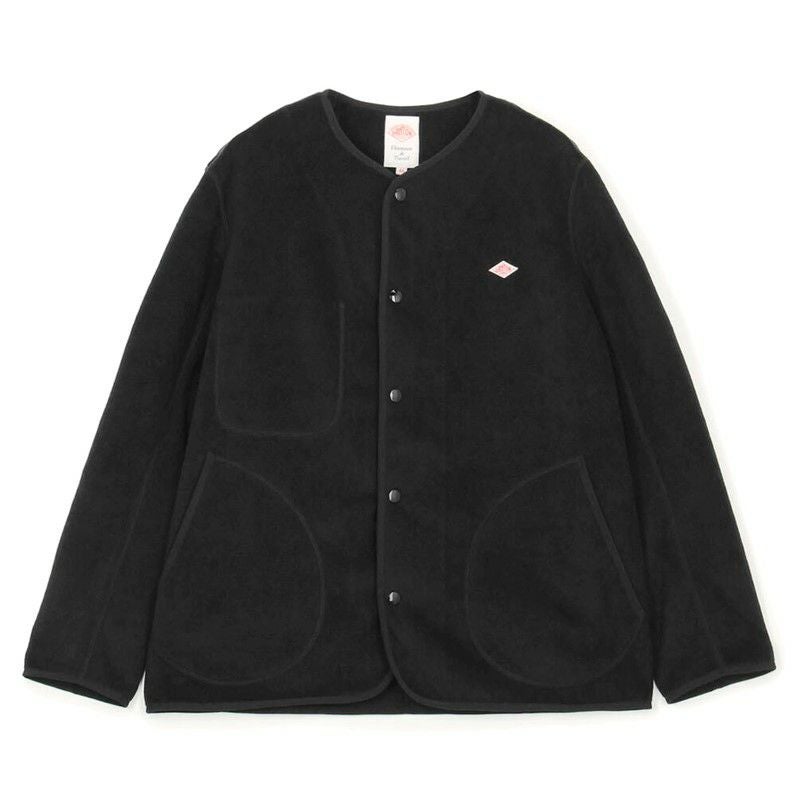 DANTON/ダントン】MEN'S FLEECE COLLARLESS JACKET・JD-8939-2