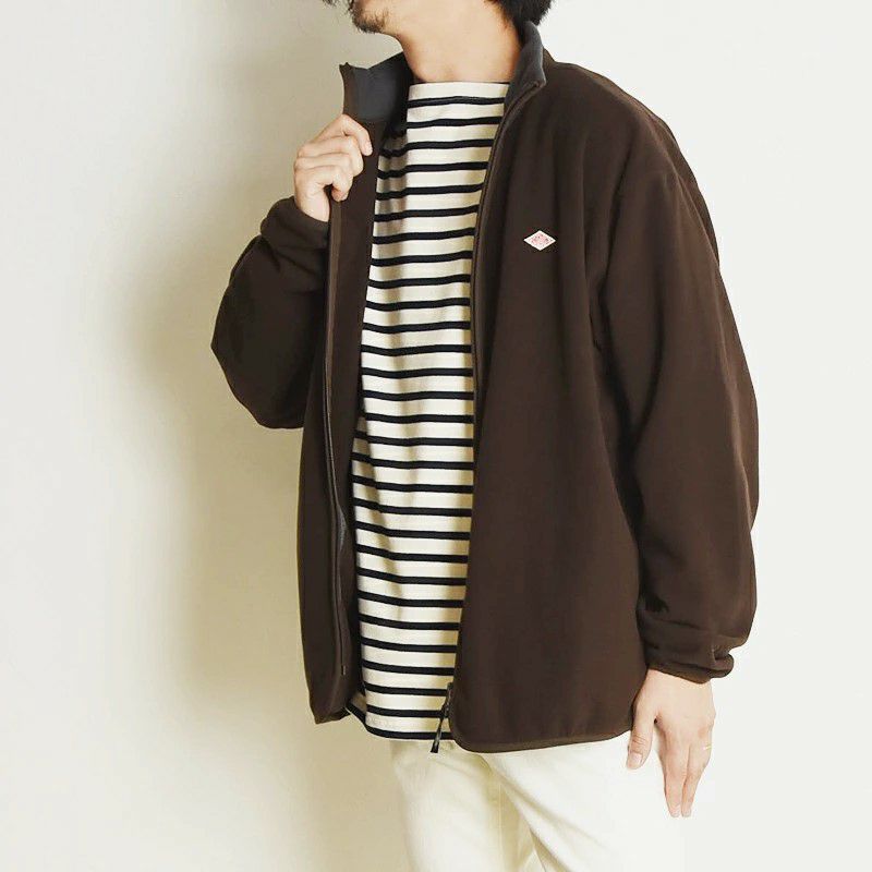 DANTON/ダントン】MEN'S POLARTEC FLEECE STAND ZIP JACKET・DT