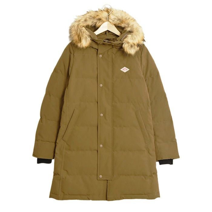 DANTON/ダントン】WOMEN'S FAKE FAR HOODED DOWN COAT・DT-A0006LAS