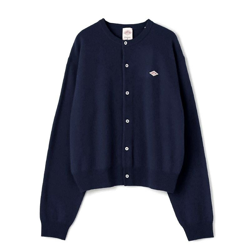 Sako　ダントンウール100%カーディガン　Mサイズ　36 DANTON(ダントン)CREW NECK CARDIGAN(クルーネックカーディガン