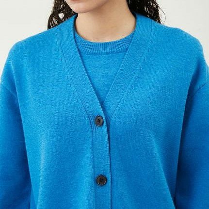 希少 美品 MM6 アンサンブル 上質 ウール ニット ロングカーディガン Mila Owen（ミラオーウェン）の「ウールアンサンブルロングニット