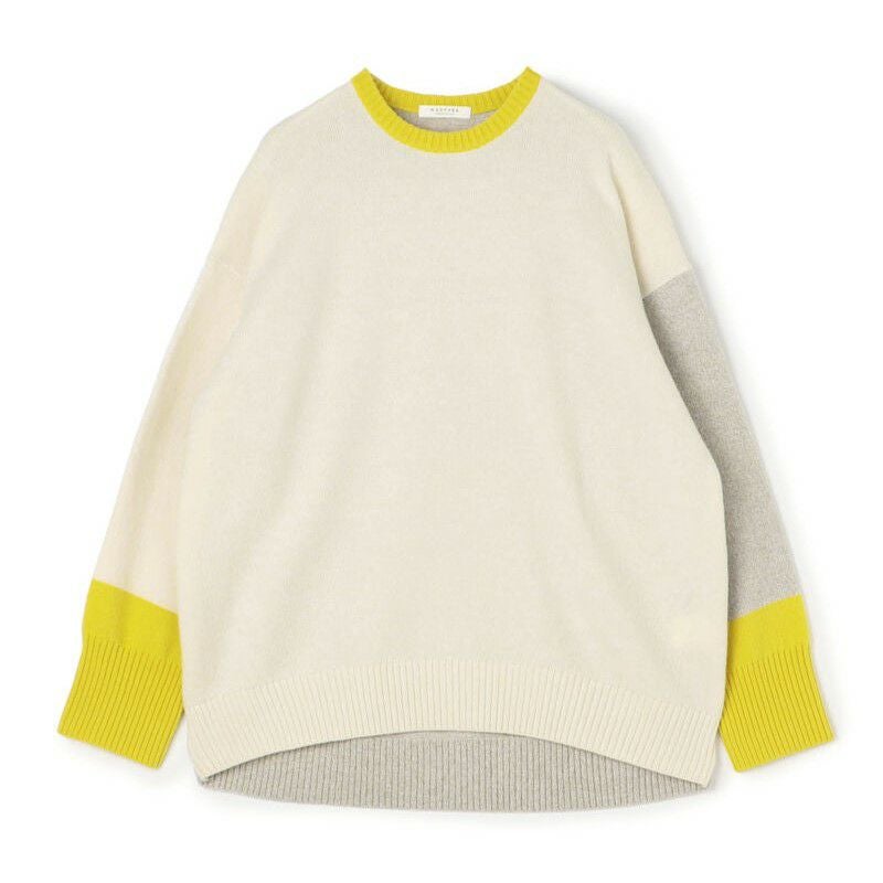 MACPHEE/マカフィーNZ LAMBS 9G クルーネックプルオーバー