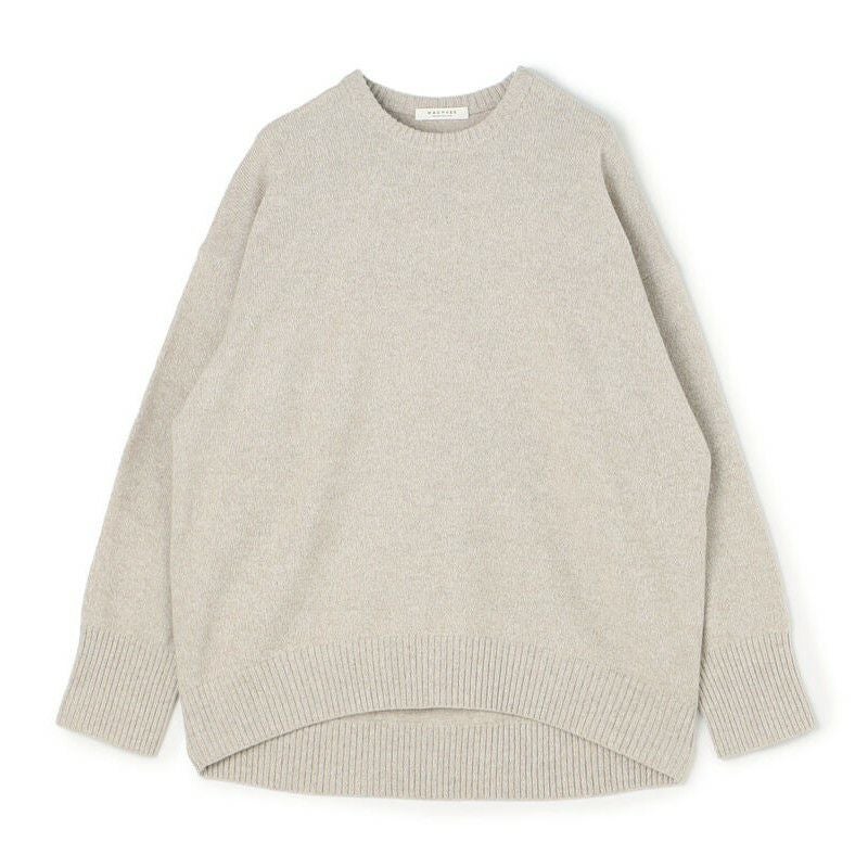MACPHEE/マカフィーNZ LAMBS 9G クルーネックプルオーバー