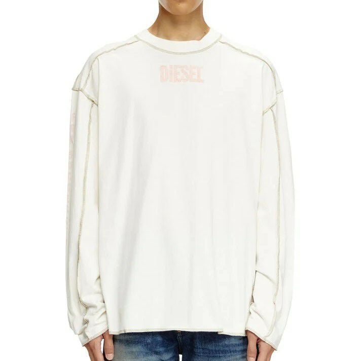 DIESEL/ディーゼル】T-CRAOR-LS(オーバーロックステッチロンT