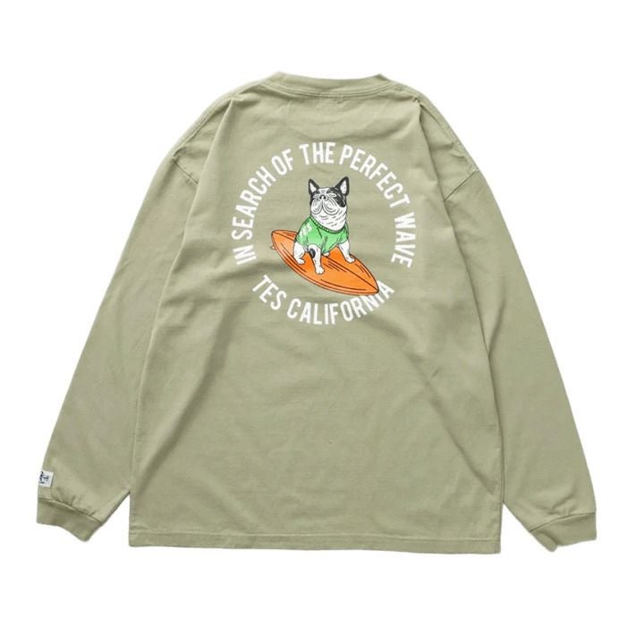 DIESEL/ディーゼル】T-CRAOR-LS(オーバーロックステッチロンT