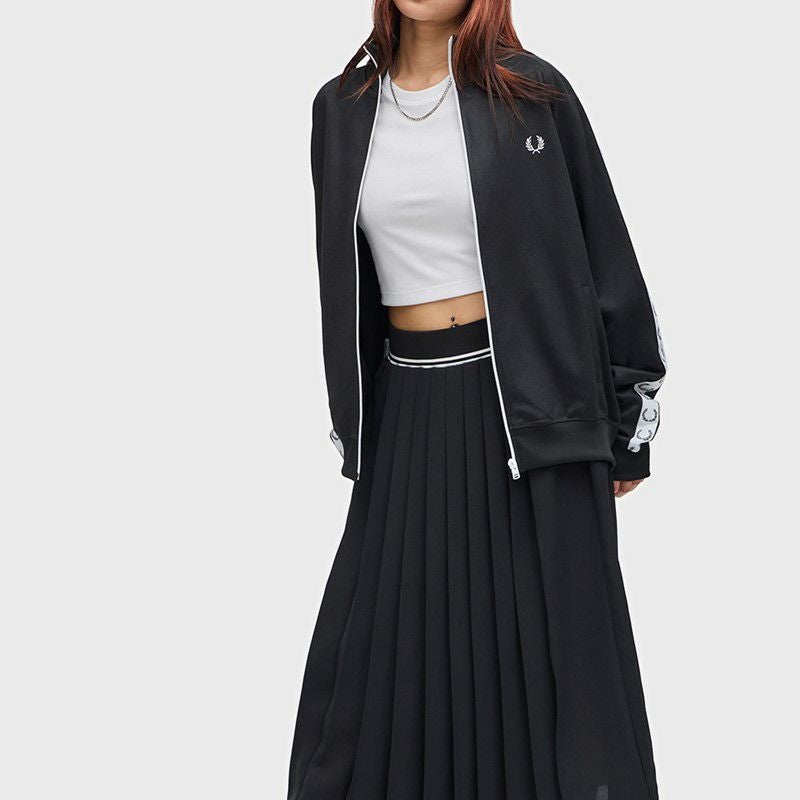 ホコリん❣FRED PERRY❦黒 バックプリーツジャケット 8 先行予約商品 Pre-order | FRED PERRY JAPAN | フレッドペリー日本公式