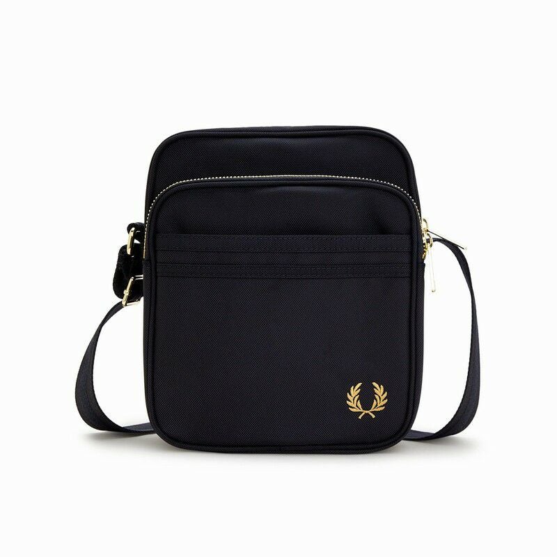 FRED PERRY/フレッドペリー】Textured Nylon Side Bag(ナイロン サイド