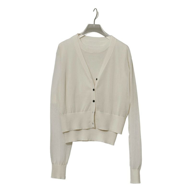 TODAYFUL 2set Sheer Knit シアーニット/カーディガンのみ TODAYFUL/トゥデイフル】2set Sheer Knit/シアーニット/カーディガン