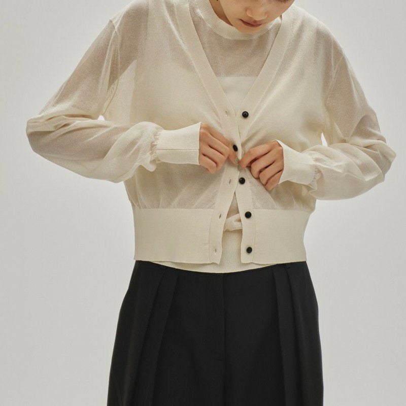 TODAYFUL/トゥデイフル】ウィメンズ 2set Sheer Knit・12510506
