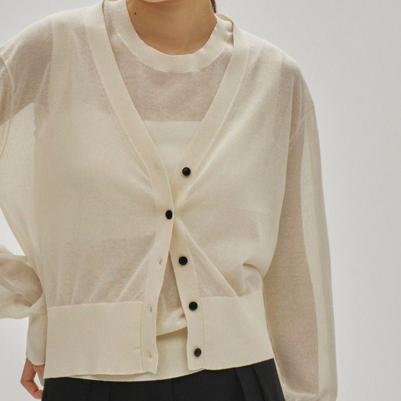 TODAYFUL/トゥデイフル】ウィメンズ 2set Sheer Knit・12510506