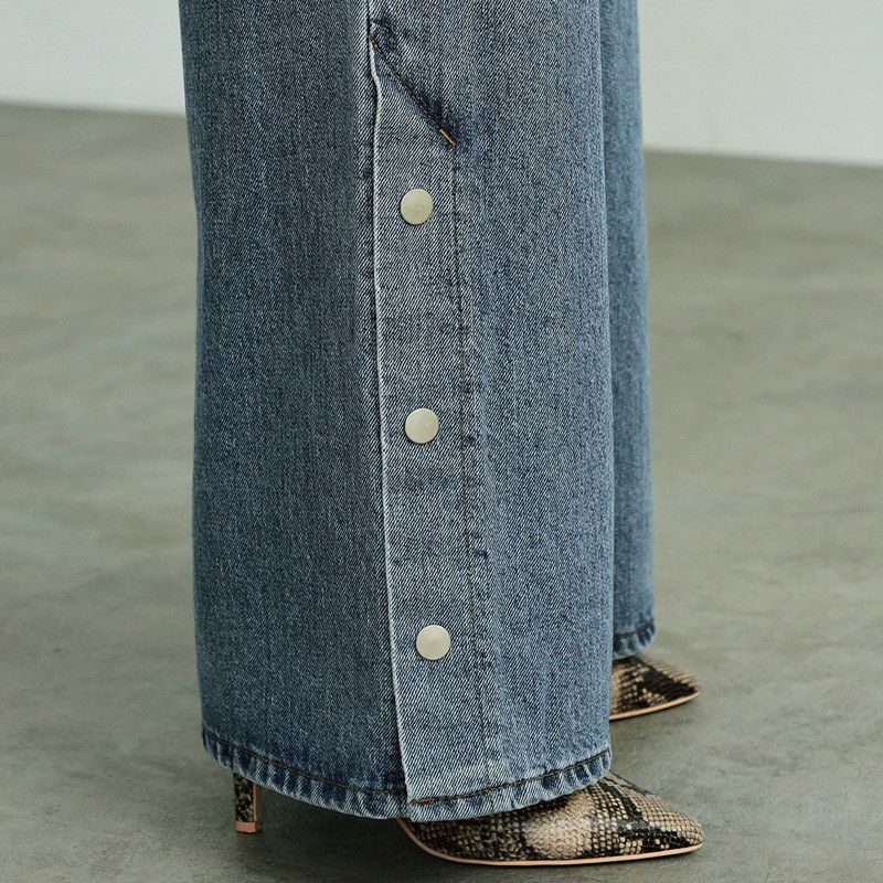 atelier SOMETHING/アトリエサムシング】BIG POCKET SLIT WIDE(ビッグ