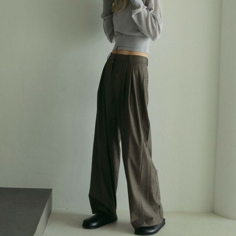 anuke/アンヌーク】ウィメンズ Panel Wide Pants(パネルワイドパンツ