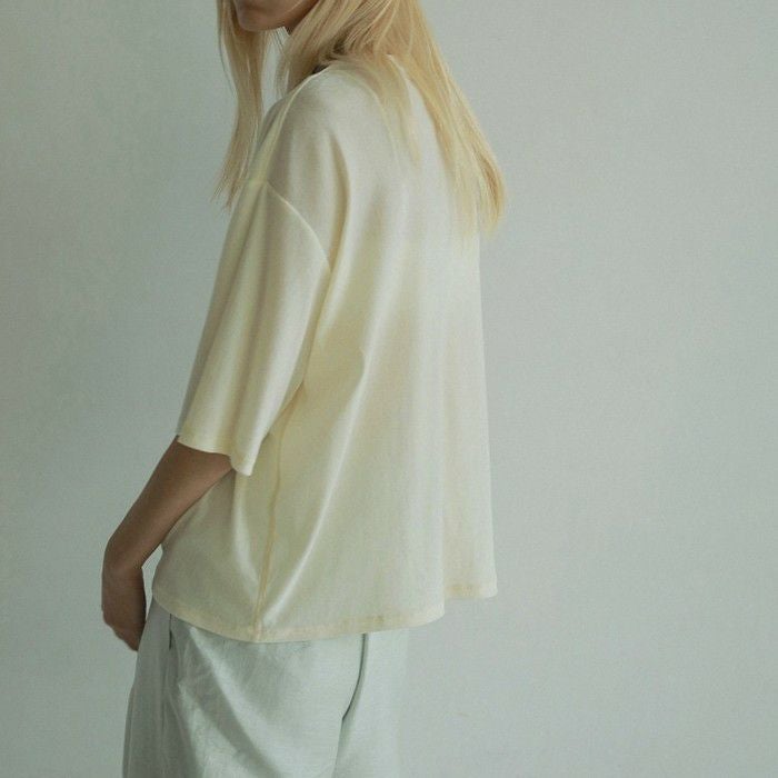anuke/アンヌーク】ウィメンズ Sheer Velour T-shirts(シアーベロアT