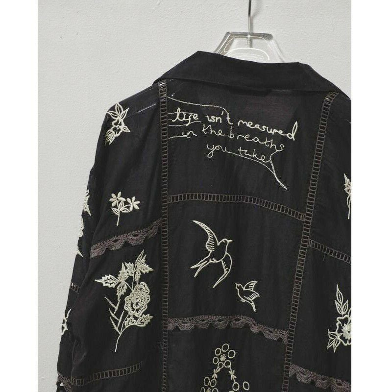 TODAYFUL/トゥデイフル】ウィメンズ Embroidery Patchwork Shirts(エン