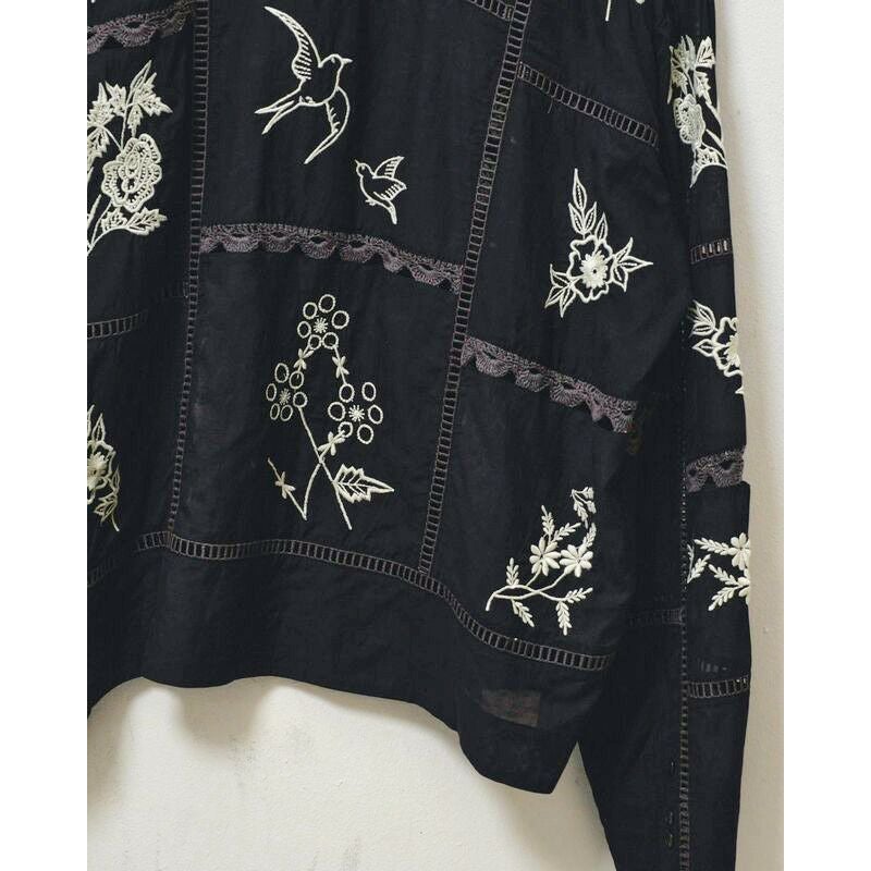 TODAYFUL/トゥデイフル】ウィメンズ Embroidery Patchwork Shirts(エン