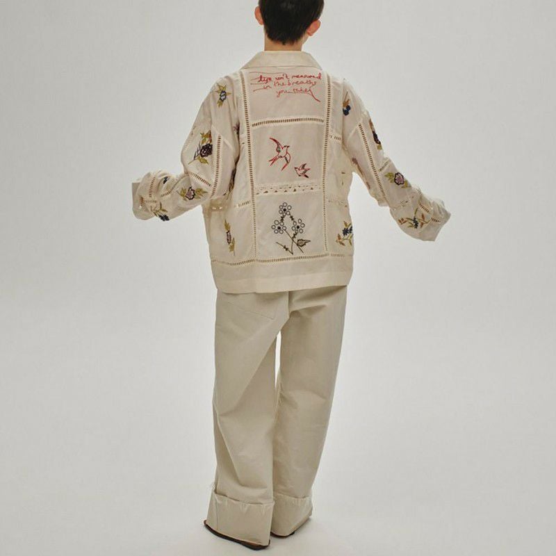 TODAYFUL/トゥデイフル】ウィメンズ Embroidery Patchwork Shirts(エン