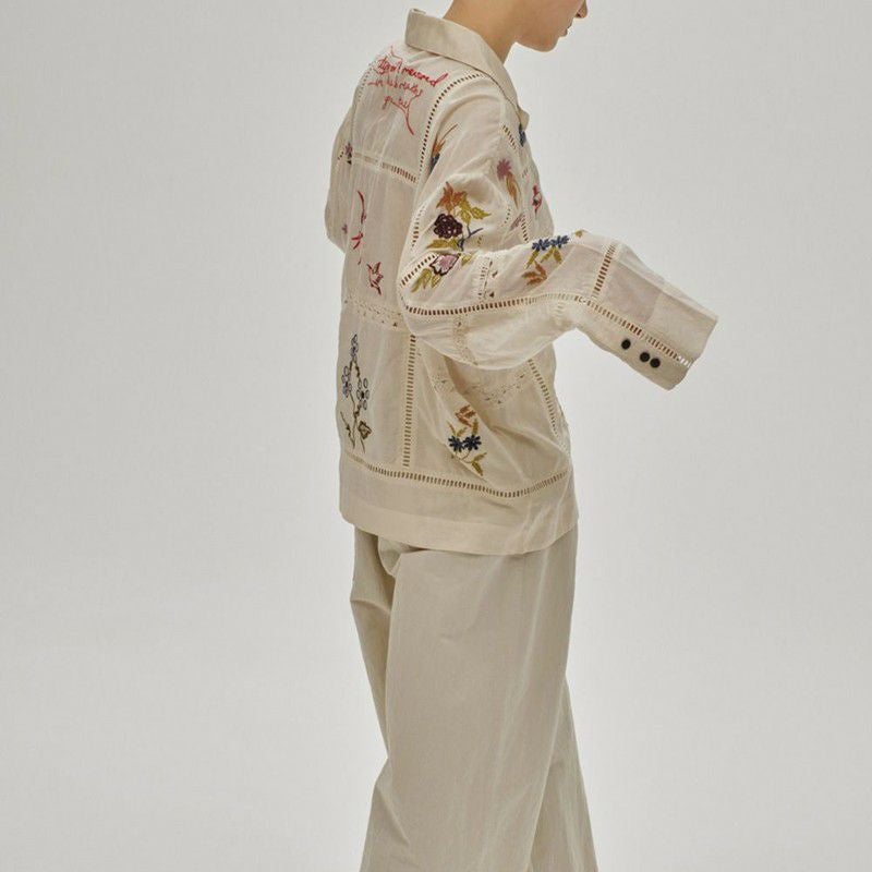 TODAYFUL/トゥデイフル】ウィメンズ Embroidery Patchwork Shirts(エン