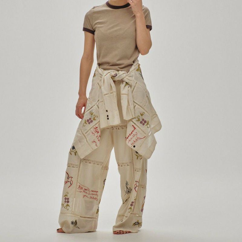 TODAYFUL/トゥデイフル】ウィメンズ Embroidery Patchwork Shirts(エン