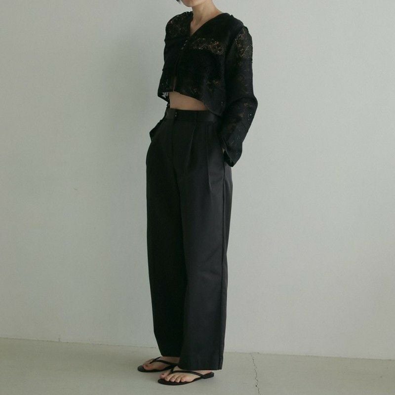 anuke/アンヌーク】ウィメンズ Patchwork Lace Cardigan(パッチワーク