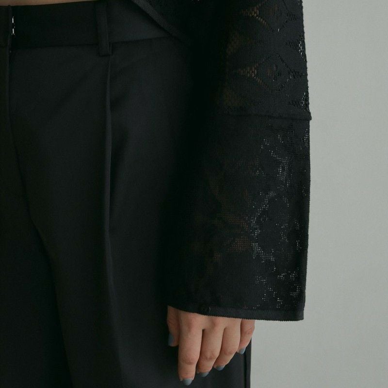 anuke/アンヌーク】ウィメンズ Patchwork Lace Cardigan(パッチワーク