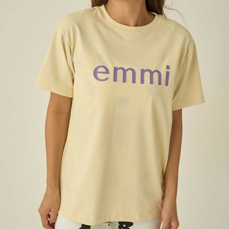 emmi/エミ】ウィメンズ 10th eco emmiロゴTシャツ・13WCT251061