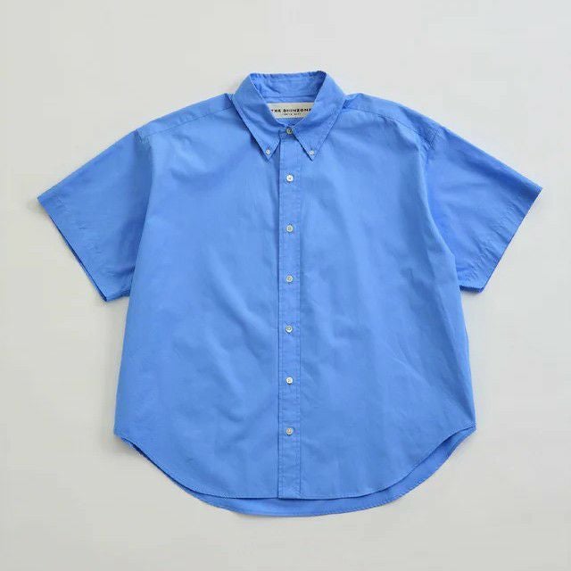 THE SHINZONE ハーフスリーブダディシャツ 25MMSBL06 ブルー THE SHINZONE/シンゾーン】HALF SLEEVE DADDY SHIRT(ハーフスリーブ