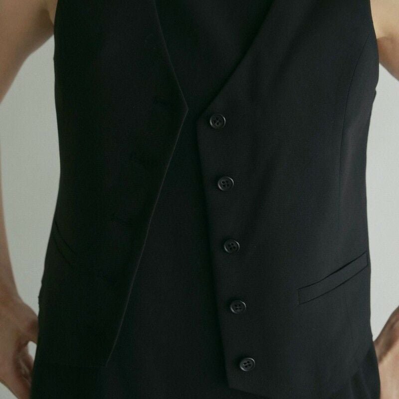 anuke/アンヌーク】Compact Cutoff Vest(コンパクトカットオフベスト